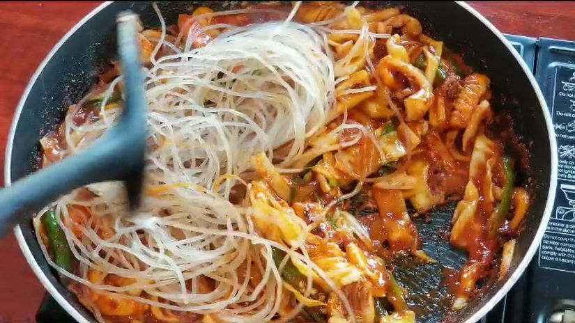 Spicy Squid (Simply Cook Kit) | 오징어볶음(조리팩)
